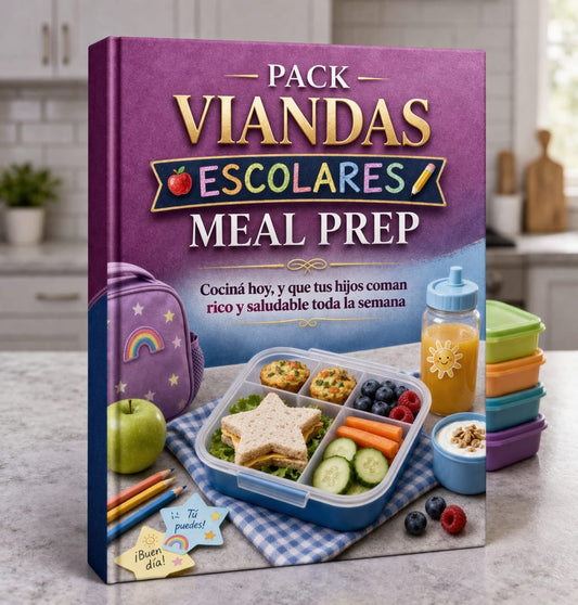 Pack Viandas ESCOLARES Meal Prep